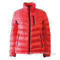 Veste doudoune rouge